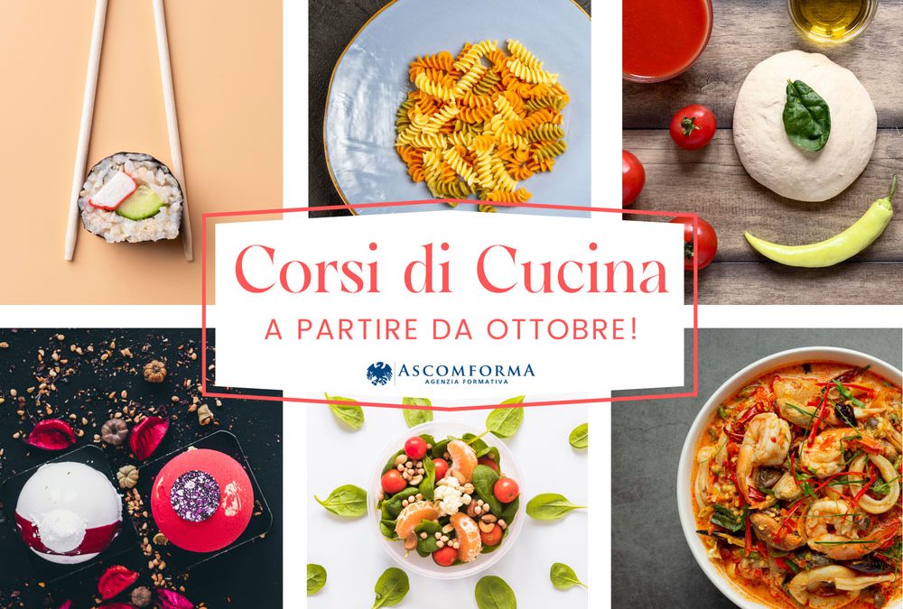 I corsi di cucina per il 2025!